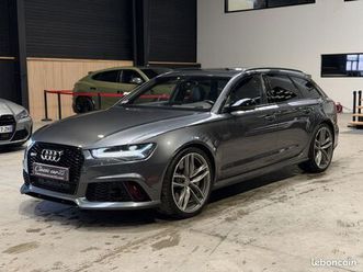 audi rs6 avant 4.0 v8 tfsi 605ch performance quattro tiptronic