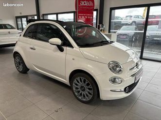 fiat 500 cabriolet 1.2 8v 69ch eco pack star 109g dualogic