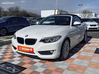 bmw série 2 cabriolet 218d 150 lounge