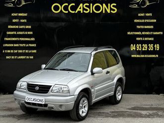 vente a distance livraison france suzuki grand vitara 1.6 vvt 94ch 3p 4x4 clim jantes alu faible km 1ere main
