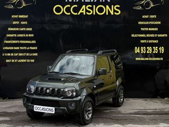 vente a distance livraison france suzuki jimny 1.3 vvt 85ch 4x4 jlx clim jantes alu bluetooth faible km 1ere main