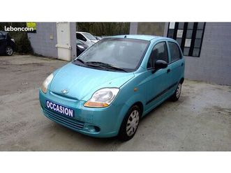 chevrolet matiz 1.0i – 2007 – 254 000 km – vendu en l’état