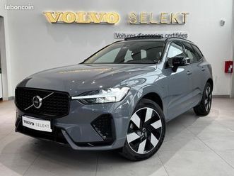 volvo xc60 t6 recharge awd 253 ch + 145 geartronic 8 ultimate style dark