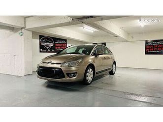 citroën c4 1.6 hdi 110ch millenium, automatique