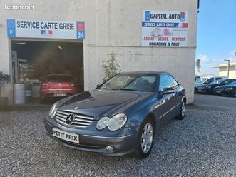 mercedes clk 270 phase 2 en très bonne etat