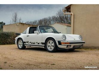 porsche 911 carrera 3.2 targa g50 - très bel état - historique complet (carnet & factures) - garantie