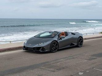 used 2024 lamborghini huracan evo spyder