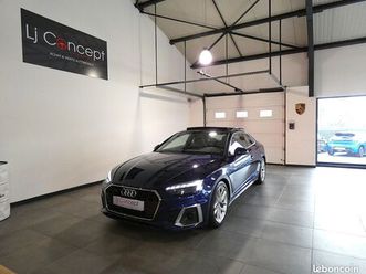 audi a5 ii (2) 40 tdi 204 ch s line quattro s tronic - 1°main - origine france - suivi complet audi - tva - toit ouvrant - bang & olufsen - matrix led - apple c
