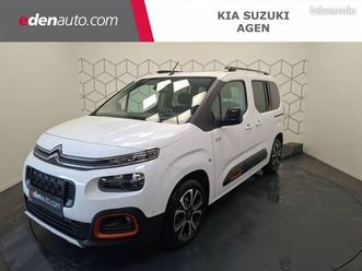 citroën berlingo taille m bluehdi 130 s&s eat8 shine