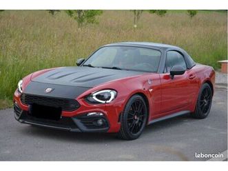 abarth 124 gt carbone rouge – full options – boîte manuelle – rare