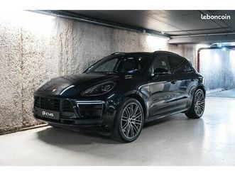 porsche macan turbo v6 2.9 440 - bien optionné - disponible en financement