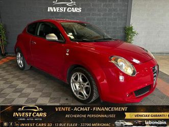 alfa romeo mito 1.6 jtdm 120 ch s/s finition trofeo garantie 6 mois minimum
