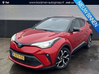 toyota c-hr - 1.8 hybrid first edition navigatie, dodehoekdetectie, jbl, stoelverwarming, pdc, nieuw gel