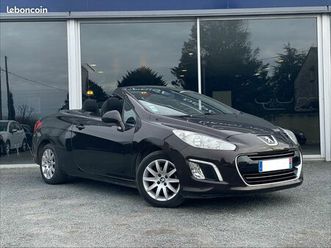 peugeot 308 cc sport cabriolet 1.6 120 cv - régulateur de vitesse - climatisation bi-zone - toit rigide ...