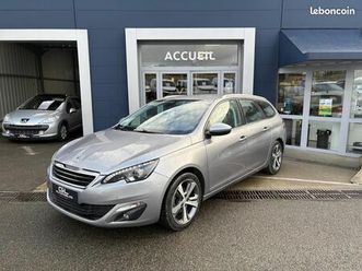 peugeot 308 1.2l 130 cv allure bvm 6 - attelage bioethanol feux led