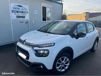 5825 ht citroën c3 83ch société 2 places excellent état clim