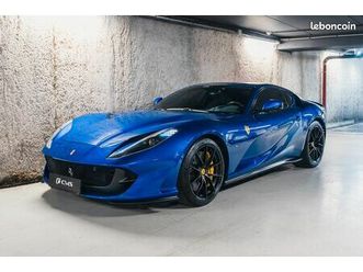 ferrari 812 superfast v12 6.5 800 finition atelier - configuration exceptionnelle - disponible en financement