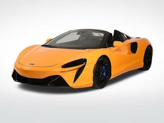 new 2026 mclaren artura spider