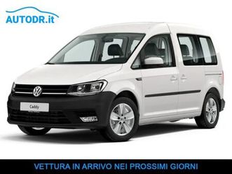 volkswagen caddy 1.4 tgi 110cv 5 posti, navi, retrocamera, km cert