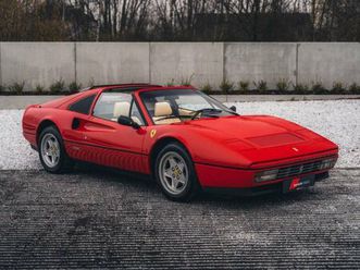 ferrari 328 gts rosso corsa crema leather