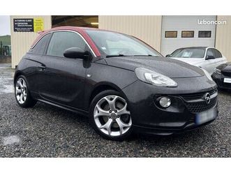 opel adam 1.4 turbo s 150ch | 2° main | pack carbone | climatisation auto | bluetooth | garantie 12 mois