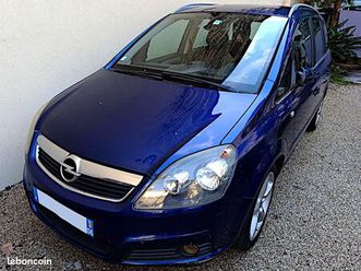 opel zafira b 2005 7 places