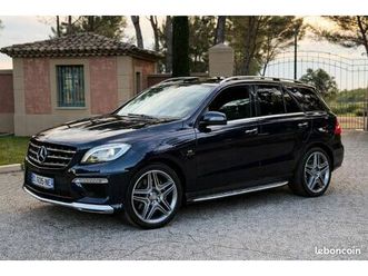 mercedes ml63 amg v8 525ch – 7g-tronic – suivi complet – très propre garantie 24 mois