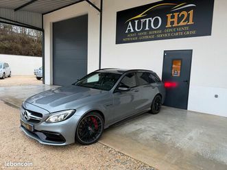 mercedes classe c w205 c63s amg break 510 ch speedchift/ imat fr/ pack carbon/ burmaster /carplay/camera/ echappement sport/ volant amg/entretien exclusif merce