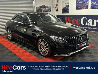 mercedes classe c cabriolet 2.2 220 d 170 fascination 9g-tronic bva