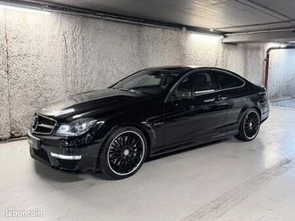 mercedes classe c (iii) 63 amg ii (c204) coupe - origine mercedes france, entretien complet de 2012 à 2026, véhicule entièrement d'origine - disponible en finan