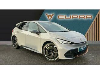 2022 cupra born 169kw e-boost v3 58kwh 5dr auto electric hatchback hatchback electric automatic