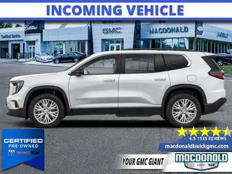 2024 gmc acadia elevation - certified - heated seats - $324 b/w