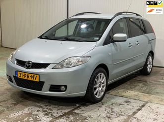 mazda 5 - 5 1.8 executive 7 persoons - clima - nwe apk - trekhaak
