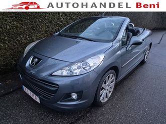 peugeot 207 cc platinum 156 ps 16v turbo * navigation * leder *