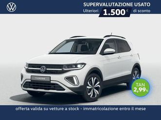 volkswagen t-cross 1.0 tsi edition plus 115cv dsg