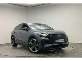 audi q4 sportback e-tron black edition 45
