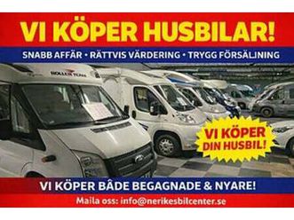 fiat ducato ? vi köper begagnade husbilar