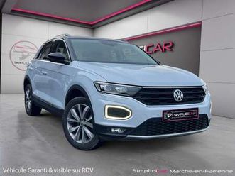 t-roc 1.0 tsi style * camera * cuir * pano * gps