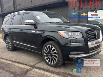 used 2024 lincoln navigator black label