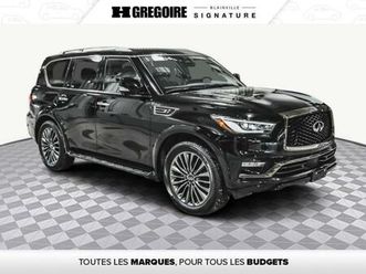 2023 infiniti qx80 proactive 7-passenger cuir toit ouvrant sys divert