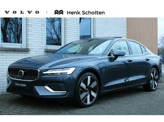 volvo s60 - t6 recharge automaat awd ultimate bright | trekhaak | panoramadak | awd | voorstoelen verw