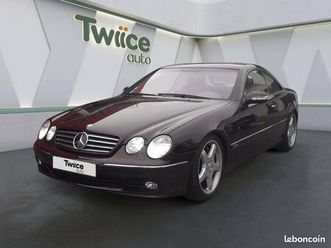 mercedes cl coupé 600 - bva coupe - bm 215 . phase 2