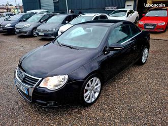 volkswagen eos 2.0 fsi 150cv carat - garantie 1 an - cabriolet