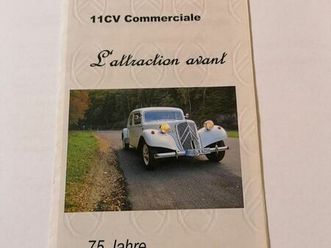 citroen traction avant, 11cv commerciale