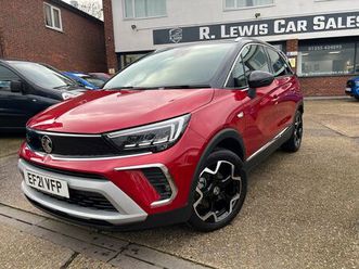 2021 vauxhall crossland 1.2 ultimate nav auto