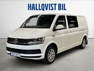volkswagen transporter skåp t30 2.0 tdi dsg 204hk värmare kamera dubbla dörrar