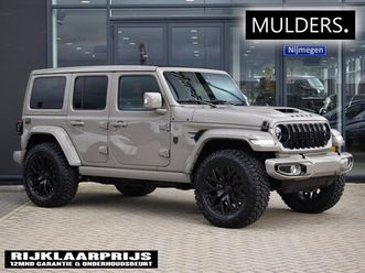 jeep wrangler - brute custom conversion skyview 4xe 380 pk, full options