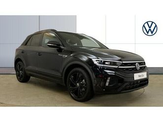 2025 volkswagen t-roc 1.5 tsi black edition dsg