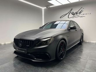 mercedes classe c 63 amg s *pack amg*full black*led*camera ar*garantie*