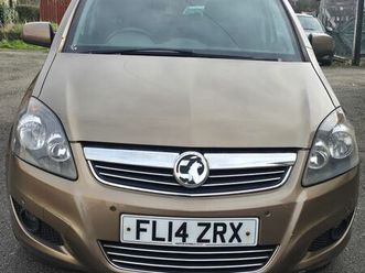 2014 vauxhall zafira 1.7td design nav (110ps)